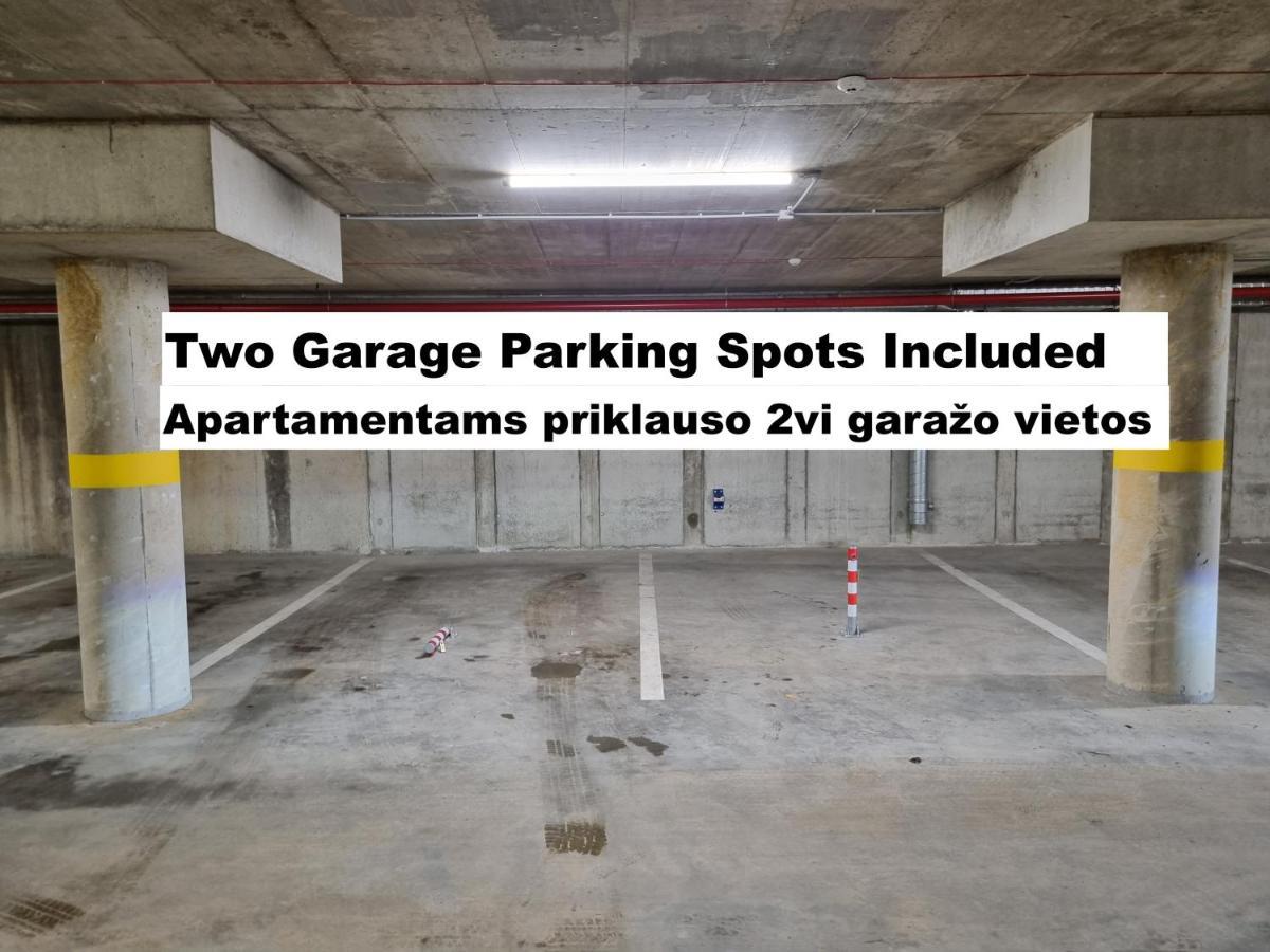 2 Bedroom Apt, 2 Garage Spots & Balconies, Self Check-In, By Cohost Druskininkai Esterno foto