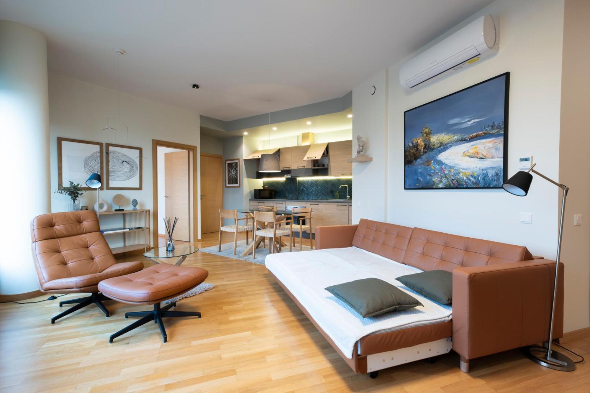 2 Bedroom Apt, 2 Garage Spots & Balconies, Self Check-In, By Cohost Druskininkai Esterno foto