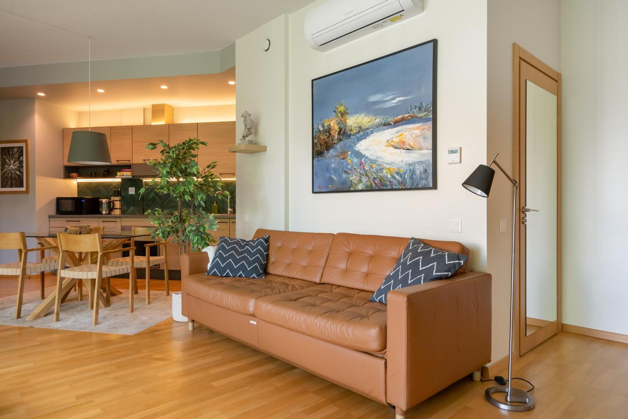 2 Bedroom Apt, 2 Garage Spots & Balconies, Self Check-In, By Cohost Druskininkai Esterno foto